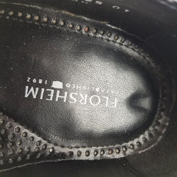 Florsheim Mens Dress Black Size 9 3E D17066-01 Win - Picture 7 of 8